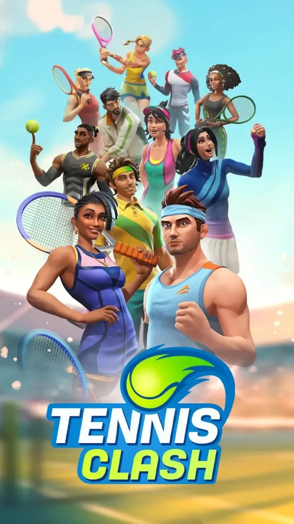 Tennis Clash Mod APK Overview