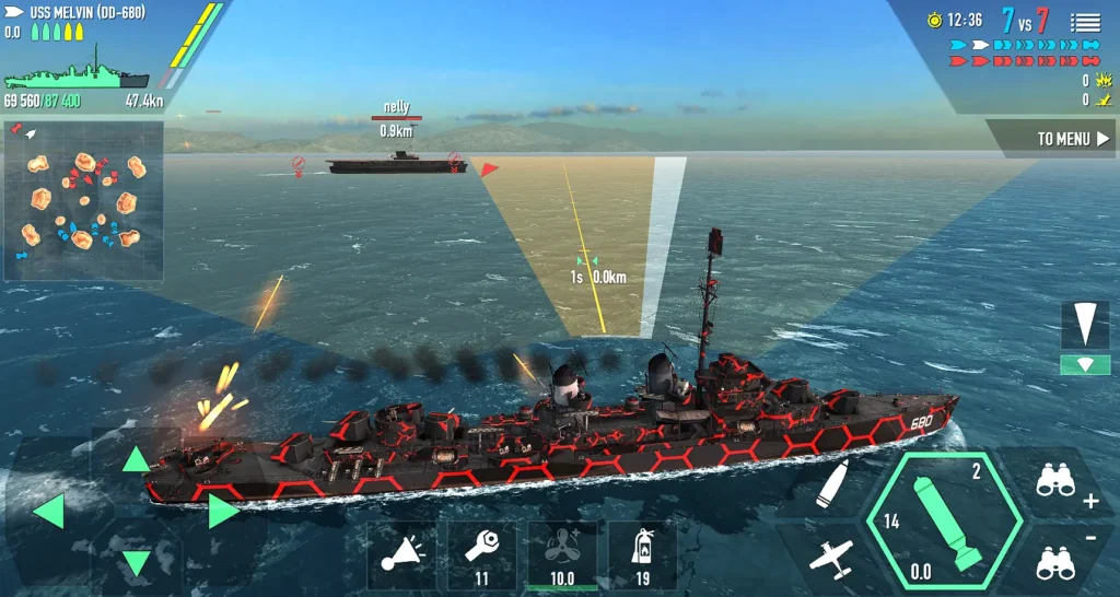 Battle of Warships Mod APK Overview