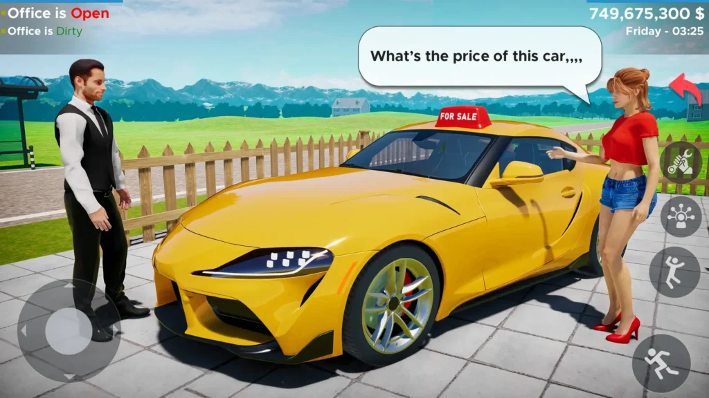 Car Saler Simulator Dealership MOD APK Overview
