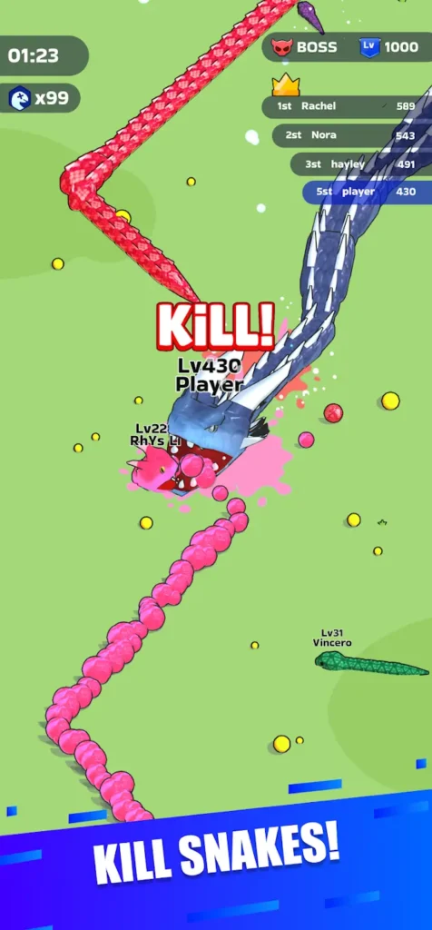 Snake Clash Mod APK Gameplay Guide