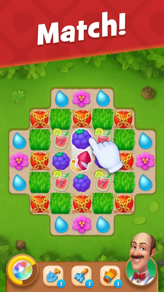 Gardenscapes Mod APK Gameplay Guide