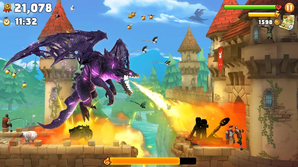 Hungry Dragon Mod APK Overview