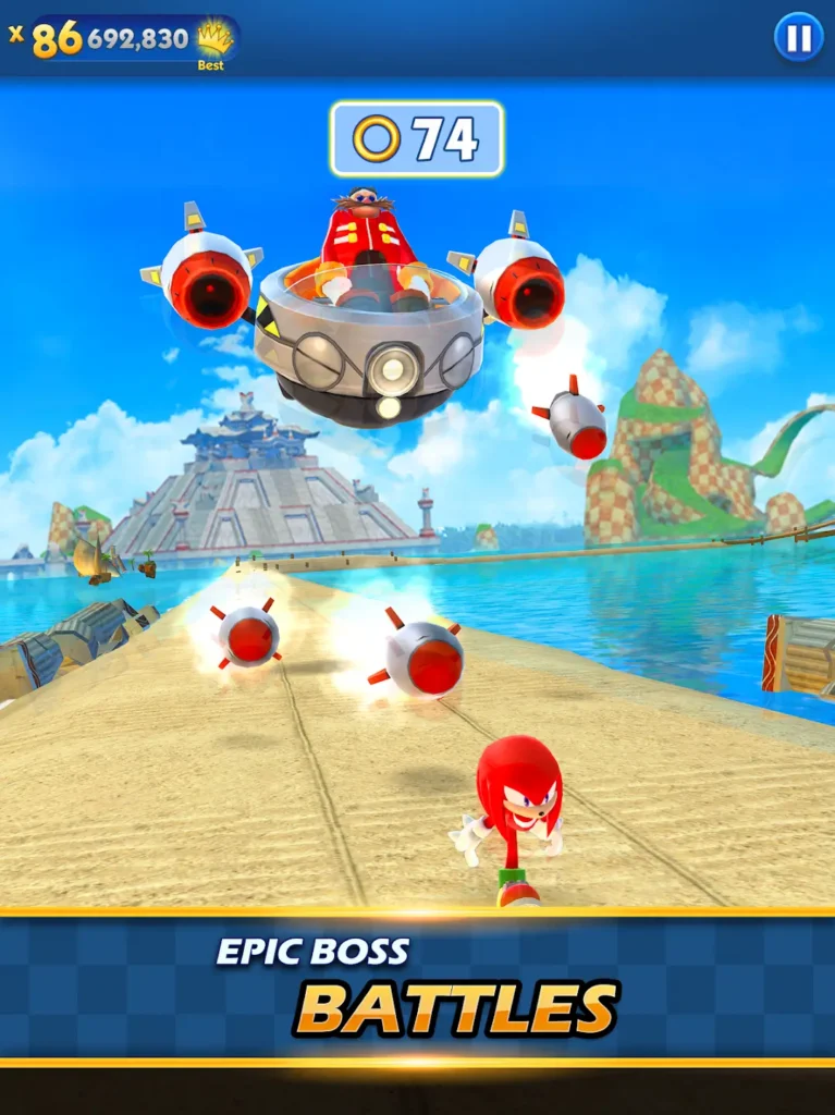 Sonic Dash Mod APK Overview